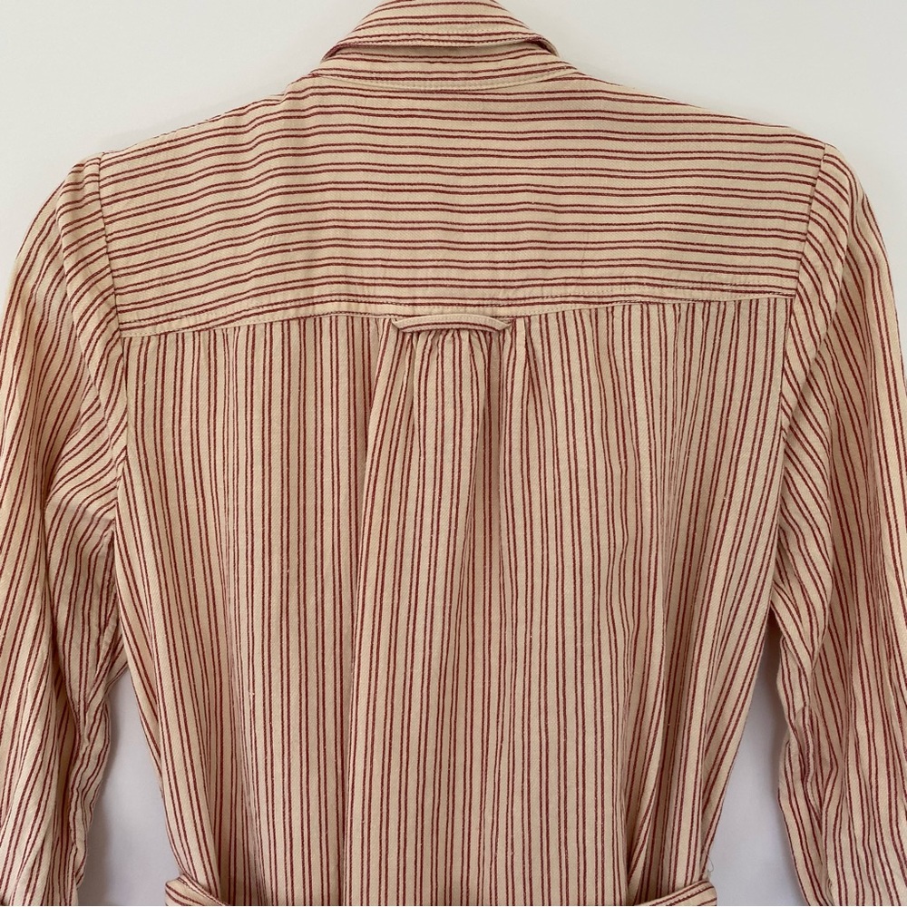 {Anthropologie} Striped Shirtdress - Picture 9 of 11